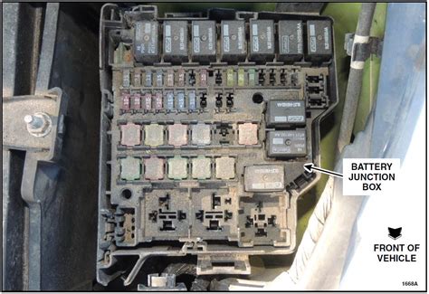 2011 ford fiesta battery junction box|17B16 Ford Starter Technical Service Bulletin .